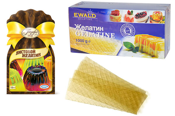 желатин Ewald Gelatine и Парфэ Декор